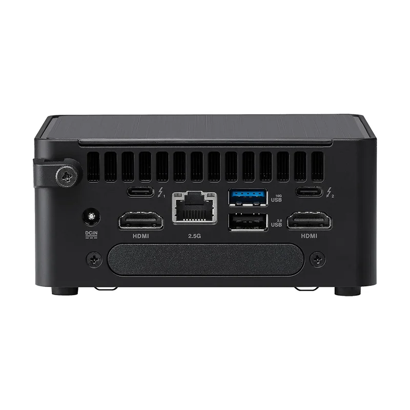 كمبيوتر مكتبي صغير Asus NUC 14 Pro Kit بمعالج Intel Core 3-100U ورام 8GB DDR5 و500GB NVMe M.2 SSD ورسوميات Intel ونظام DOS – 90AR0072-M00050 - Thumbnail 2