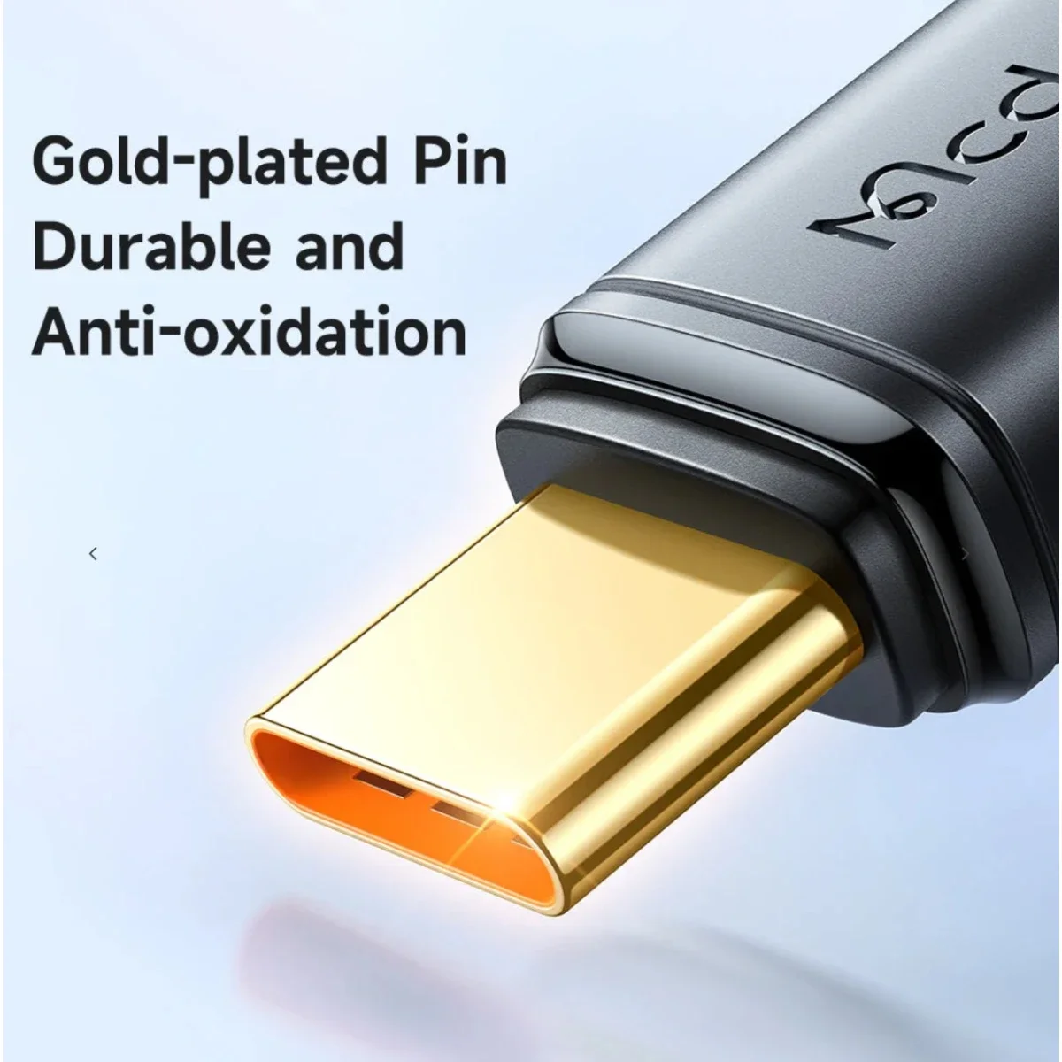 سلك Mcdodo CA-3310 USB-C إلى USB-C بقدرة 240W وشحن سريع PD 3.1 ومزامنة بيانات 1.2 متر أسود - Thumbnail 2