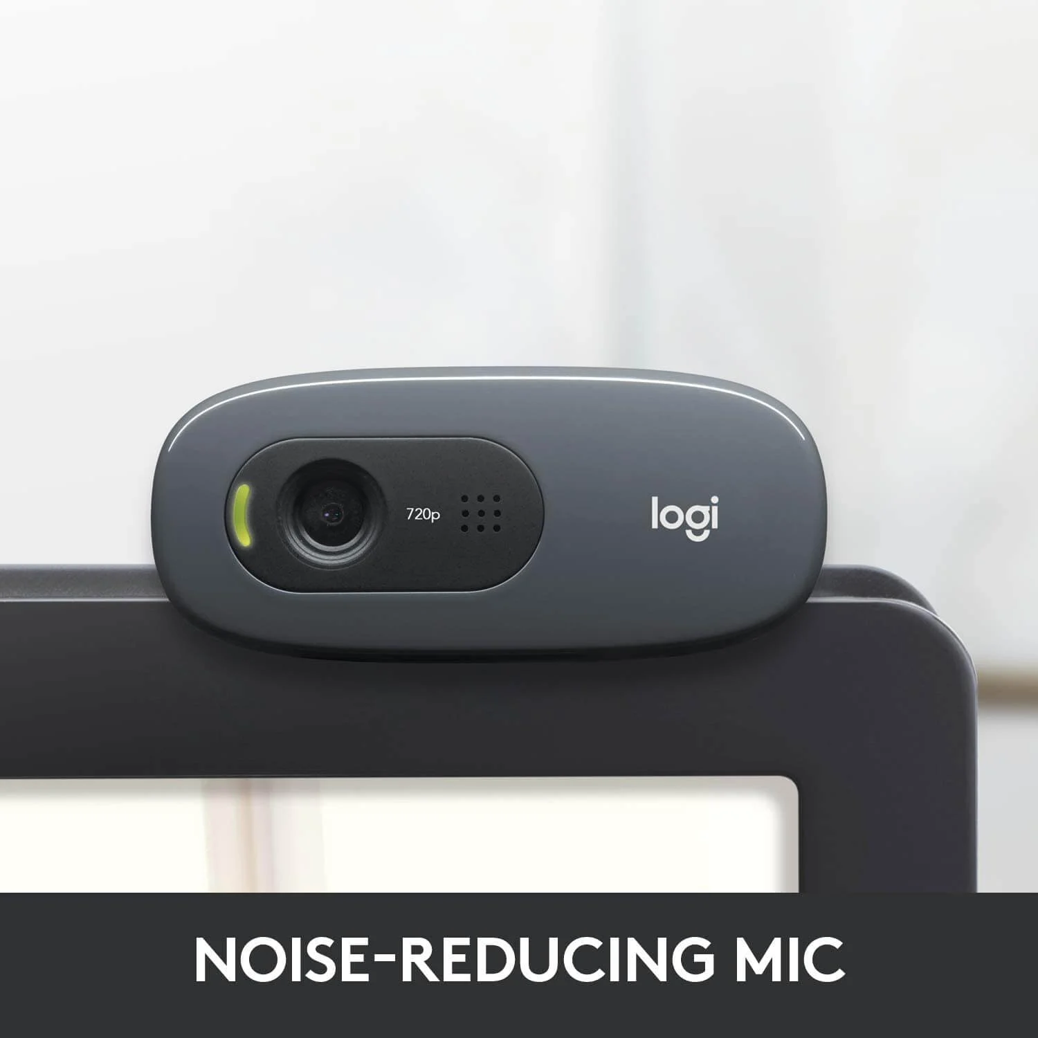 كاميرا ويب Logitech C270 HD بدقة 720p عبر USB مع ميكروفون مدمج - Thumbnail 4