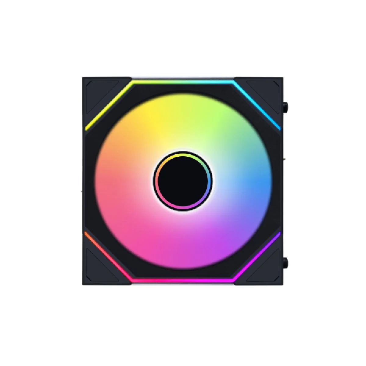 مراوح LIAN LI UNI Fan SL-Infinity Wireless 120 عكسية ثلاثية ARGB سوداء 12RSLIN1W3B - Image 2