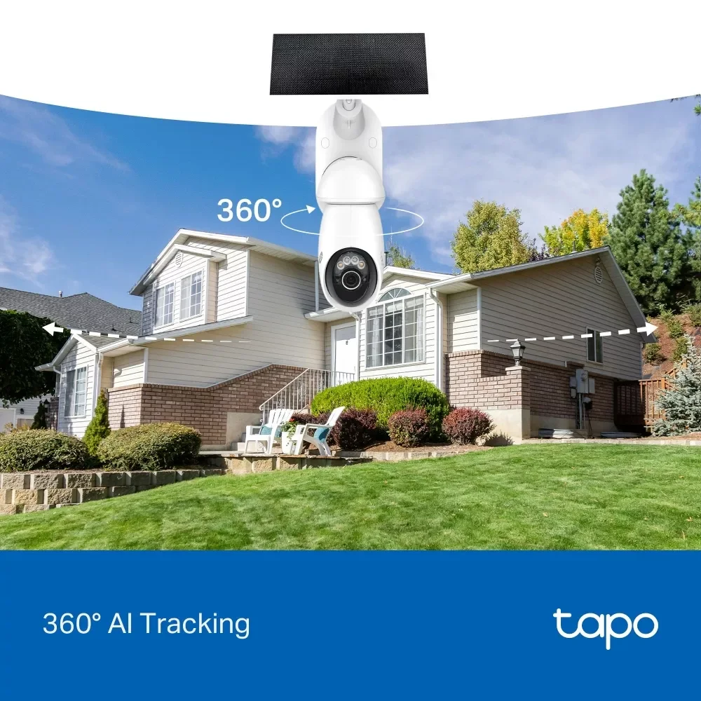 TP-LINK Tapo C660 KIT 4K Solar-Powered 360° Pan/Tilt Security Camera - Image 7