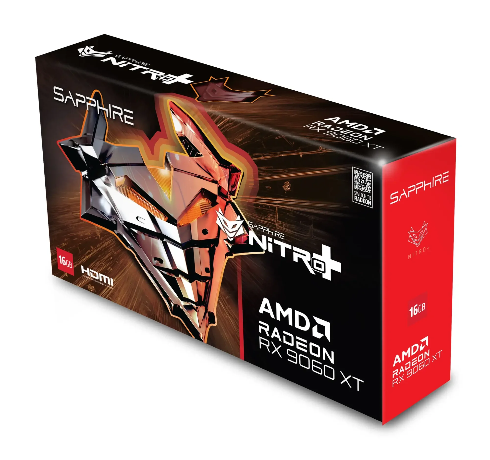 كرت شاشة SAPPHIRE NITRO+ Radeon RX 9060 XT 16GB Gaming OC GDDR6 - Thumbnail 4