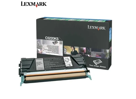 خرطوشة تونر Lexmark C5220K أصلية باللون الأسود - Thumbnail 2