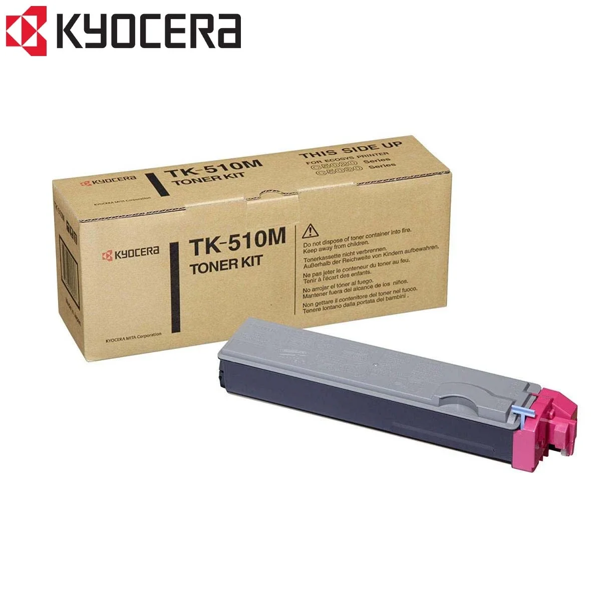 Kyocera FS-C5020N Original Magenta Toner Cartridge TK-510M