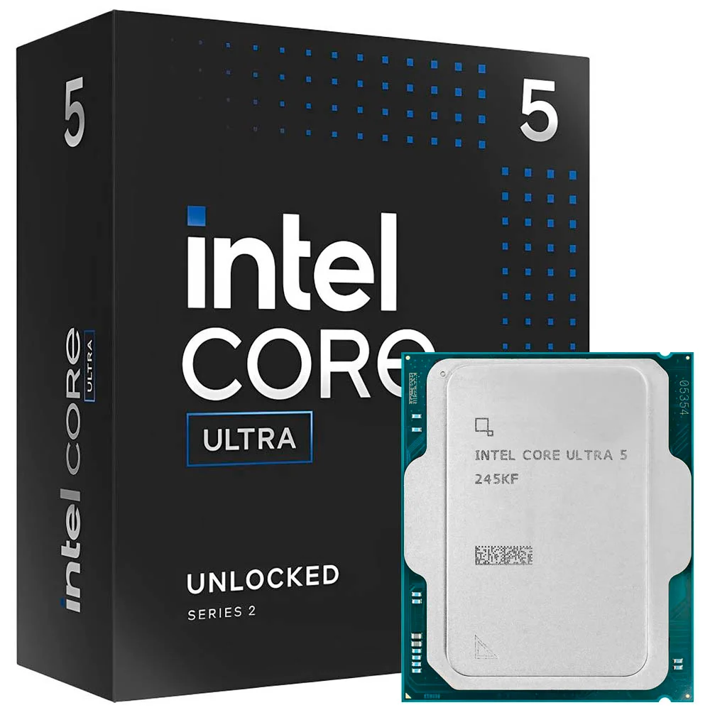 معالج Intel Core Ultra 5 245K للكمبيوتر المكتبي، حتى 5.20 GHz، 14 نواة و14 مسار، كاش 24MB، LGA 1851