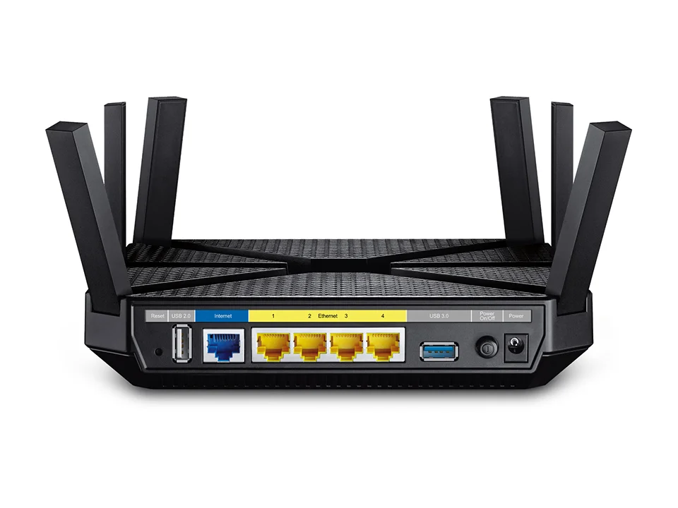جهاز انترنت لاسلكي TP-LINK Archer C3200 (Wi-Fi Router) متطور ثلاثي النطاق مصمم لتوفير إنترنت فائق السرعة للمنازل والمكاتب الكبيرة التي تحتوي على أجهزة متعددة - Image 3