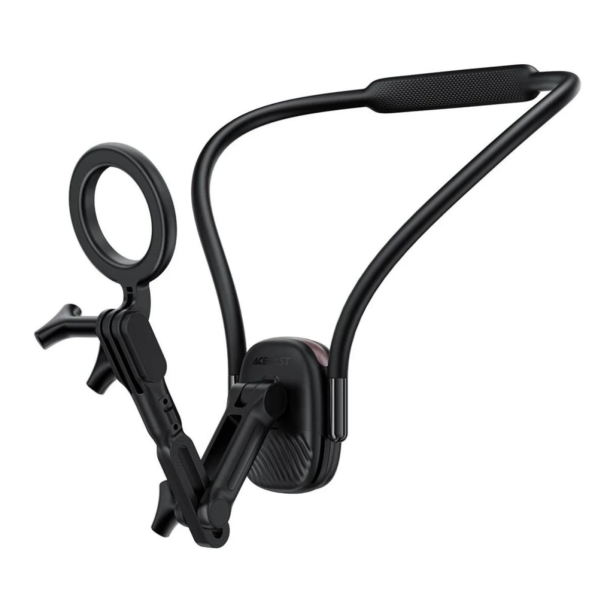 ACEFAST E32 Magnetic Neck Mount Phone Holder Adjustable Hands-Free Chest Stand - Black