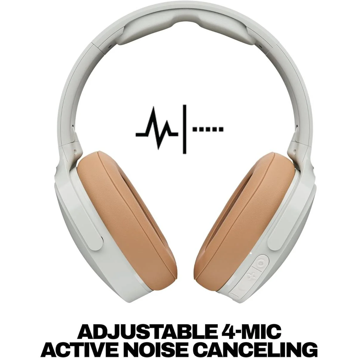سماعات رأس Skullcandy Hesh ANC لاسلكية فوق الأذن بلوتوث، أسود حقيقي - Thumbnail 3