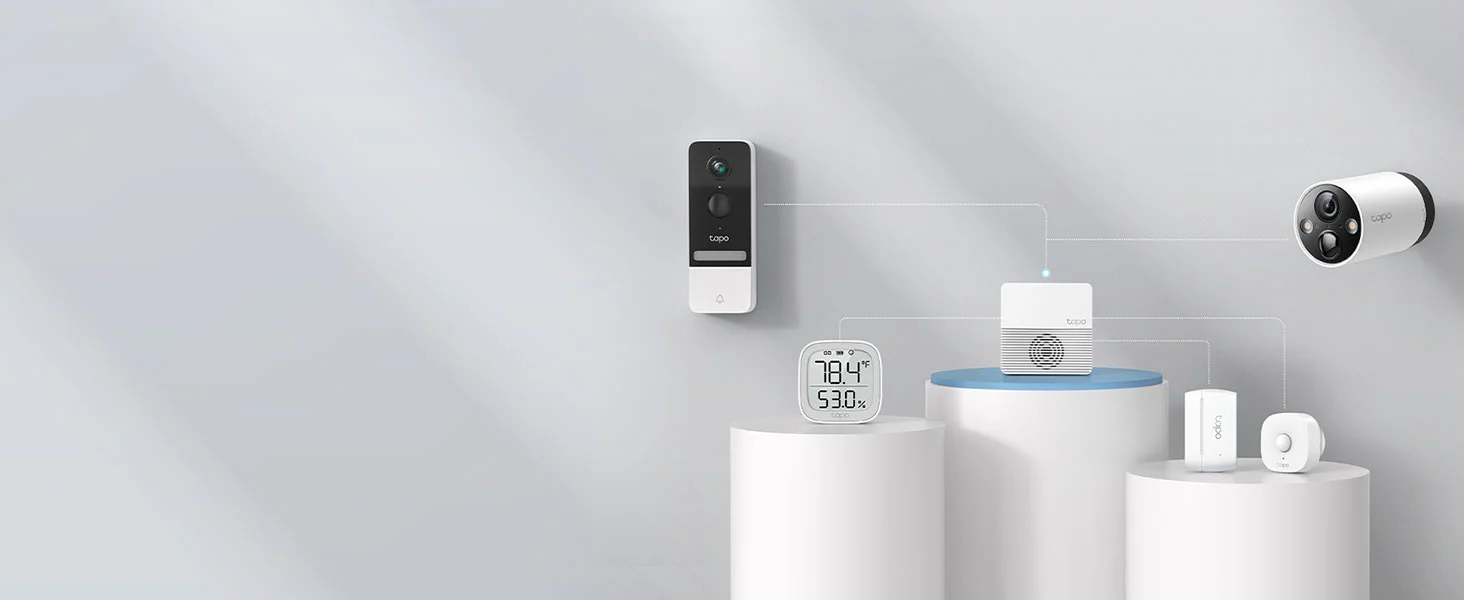 موزع ذكي TP-LINK Tapo H200 لإنترنت الأشياء يدعم 64 مستشعرًا ومفتاحًا + 4 كاميرات أو أجراس باب تعمل بالبطارية - Thumbnail 12
