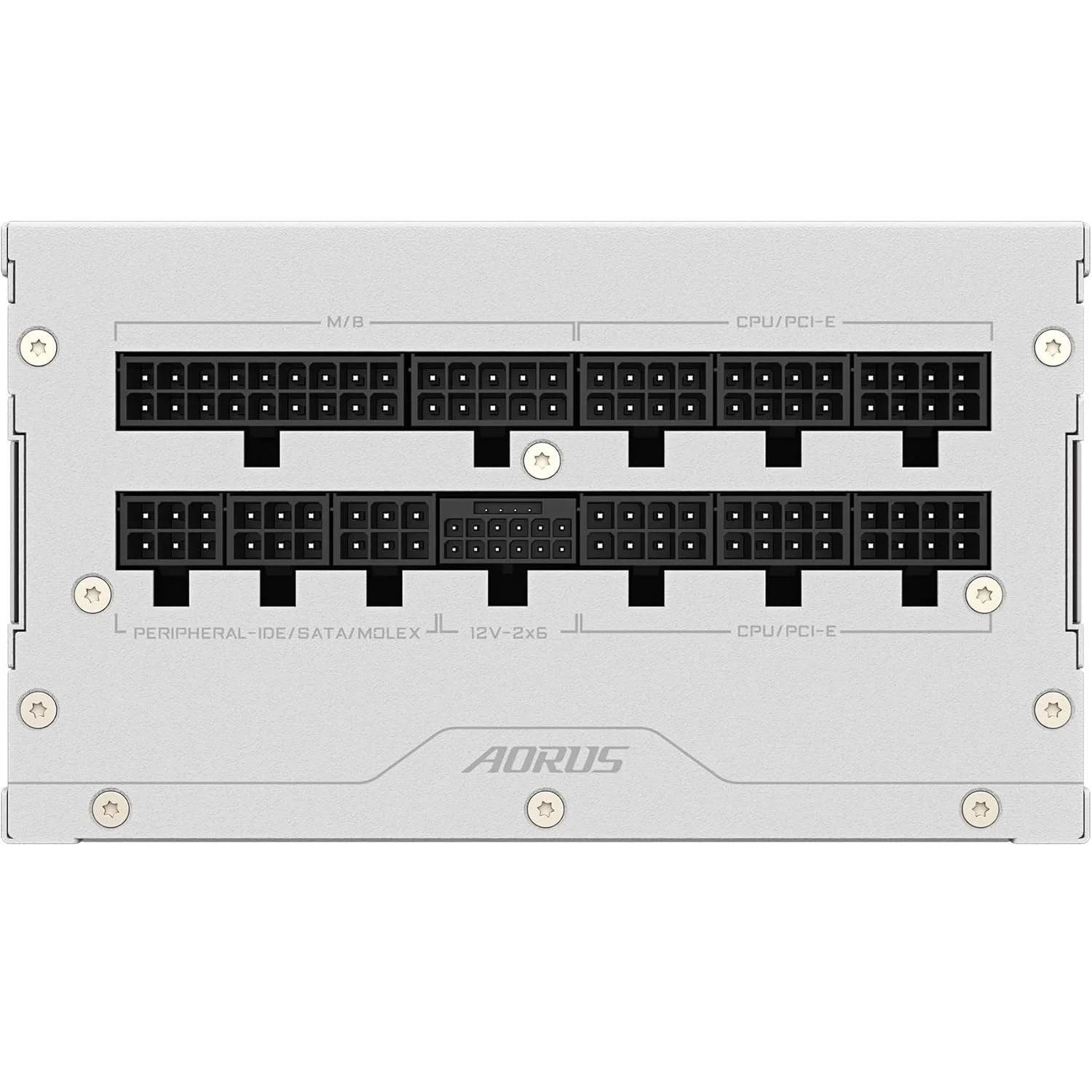 GIGABYTE AORUS ELITE P850W 850W 80 PLUS Platinum Fully Modular PCIe 5.0 Power Supply – GP-AE850PM PG5 ICE - Thumbnail 6