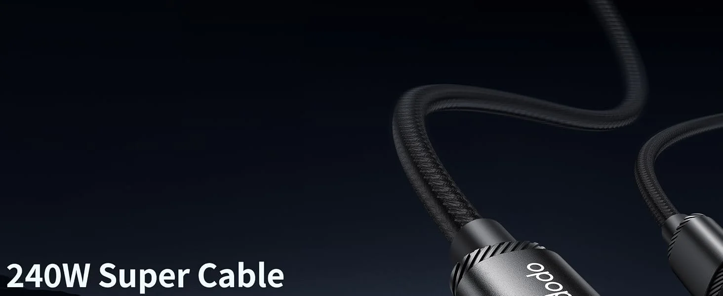 Mcdodo 100W USB-C to USB-C PD 3.1 Fast Charging Cable - Thumbnail 9
