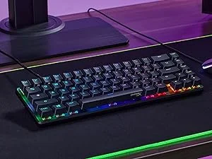 كيبورد ألعاب HyperX Alloy Origins 65 ميكانيكي 65% سويتشات Red خطية RGB أسود - Image 7