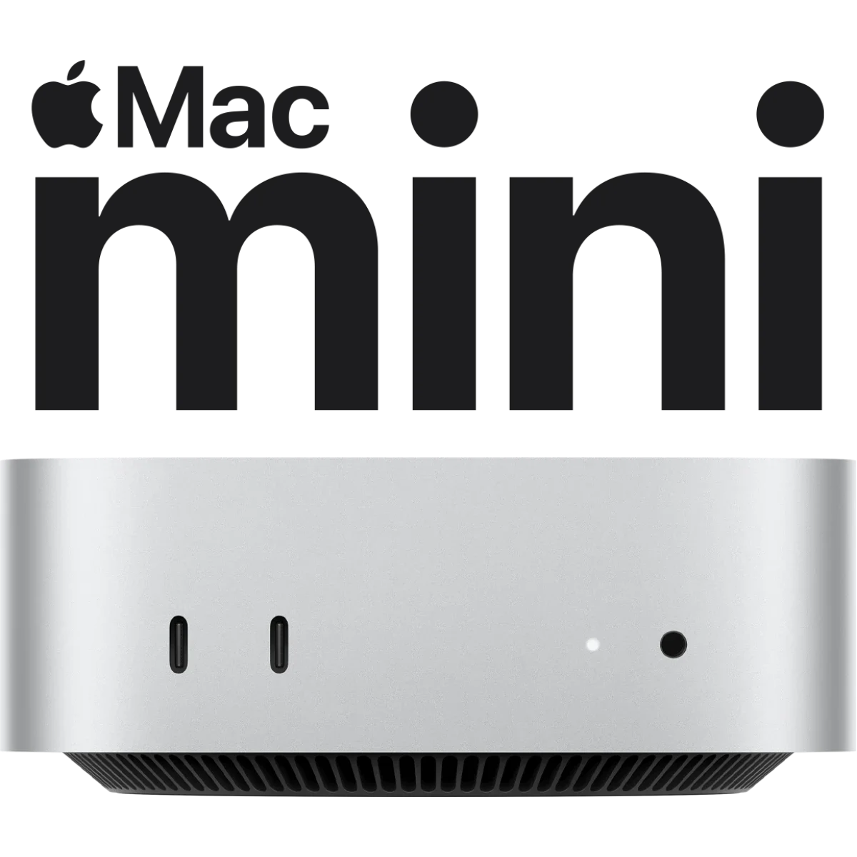 كمبيوتر مكتبي Apple Mac mini (2024) بمعالج M4 10 أنوية ورسوميات 10 أنوية وذاكرة 16GB وSSD 512GB