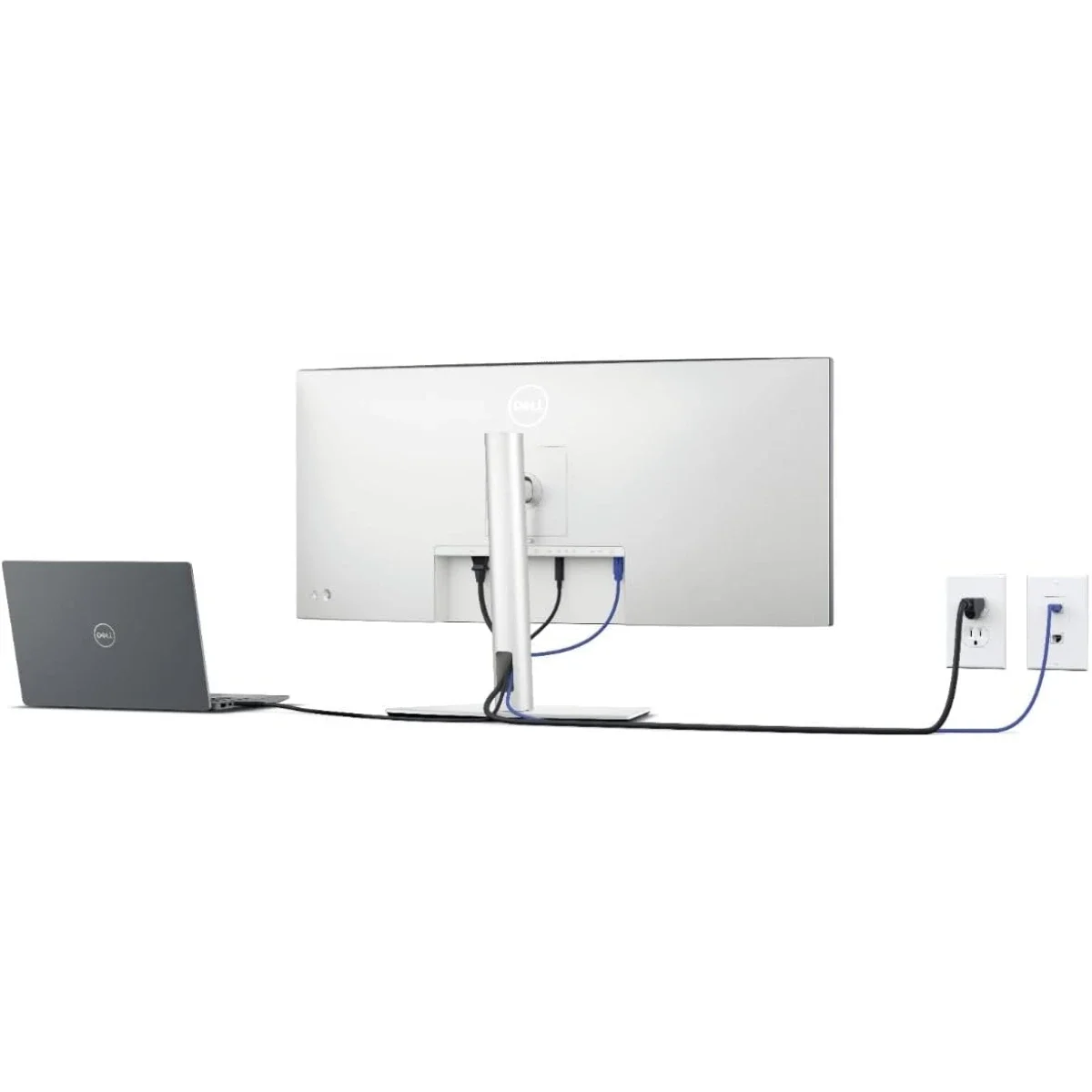 شاشة Dell UltraSharp U3425WE 34 إنش IPS منحنية Thunderbolt 4 هب بدقة 2K وتردد 120Hz وتغطية 100% Adobe RGB - Image 4