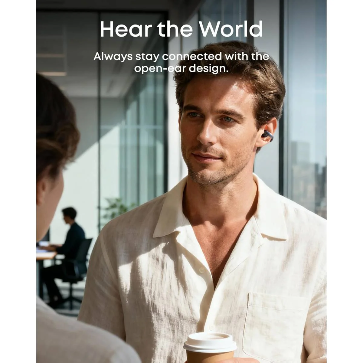 Anker Soundcore AeroClip Open-Ear Clip-On Earbuds with 12mm Drivers and Hi-Res Audio - Image 6