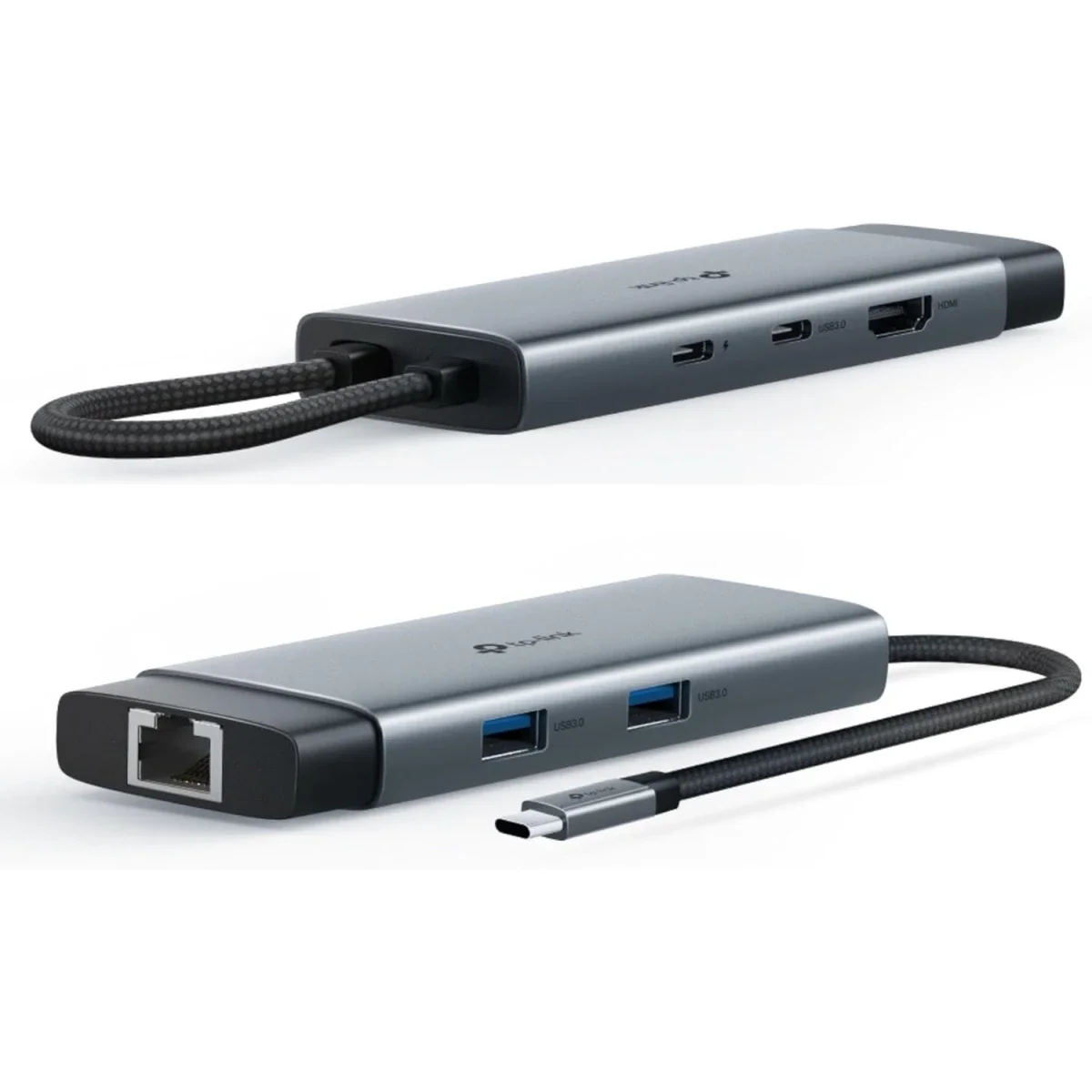 موزع USB-C 6 في 1 TP-LINK UH6120C مع HDMI 4K@60Hz وإيثرنت جيجابت وPD 100W - Image 2