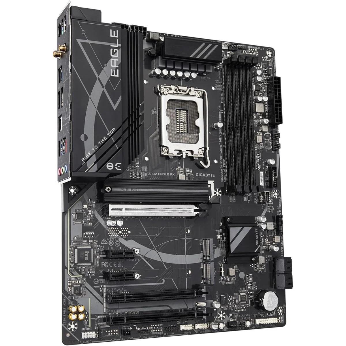 لوحة أم للألعاب GIGABYTE Z790 EAGLE AX بحجم ATX، LGA 1700، DDR5، Wi-Fi 6E - Thumbnail 2