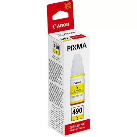 Canon GI-490 Yellow Ink Bottle - Image 2