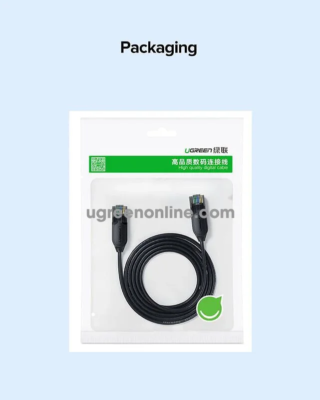 Ugreen Cat 6A Pure Copper Ethernet Cable 5m OD 2.8mm - Thumbnail 14