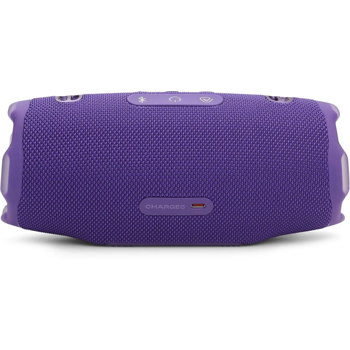 JBL Charge 6 Portable Waterproof Bluetooth Speaker with AI Sound Boost, 28-Hour Playtime, Power Bank - Purple - Thumbnail 3