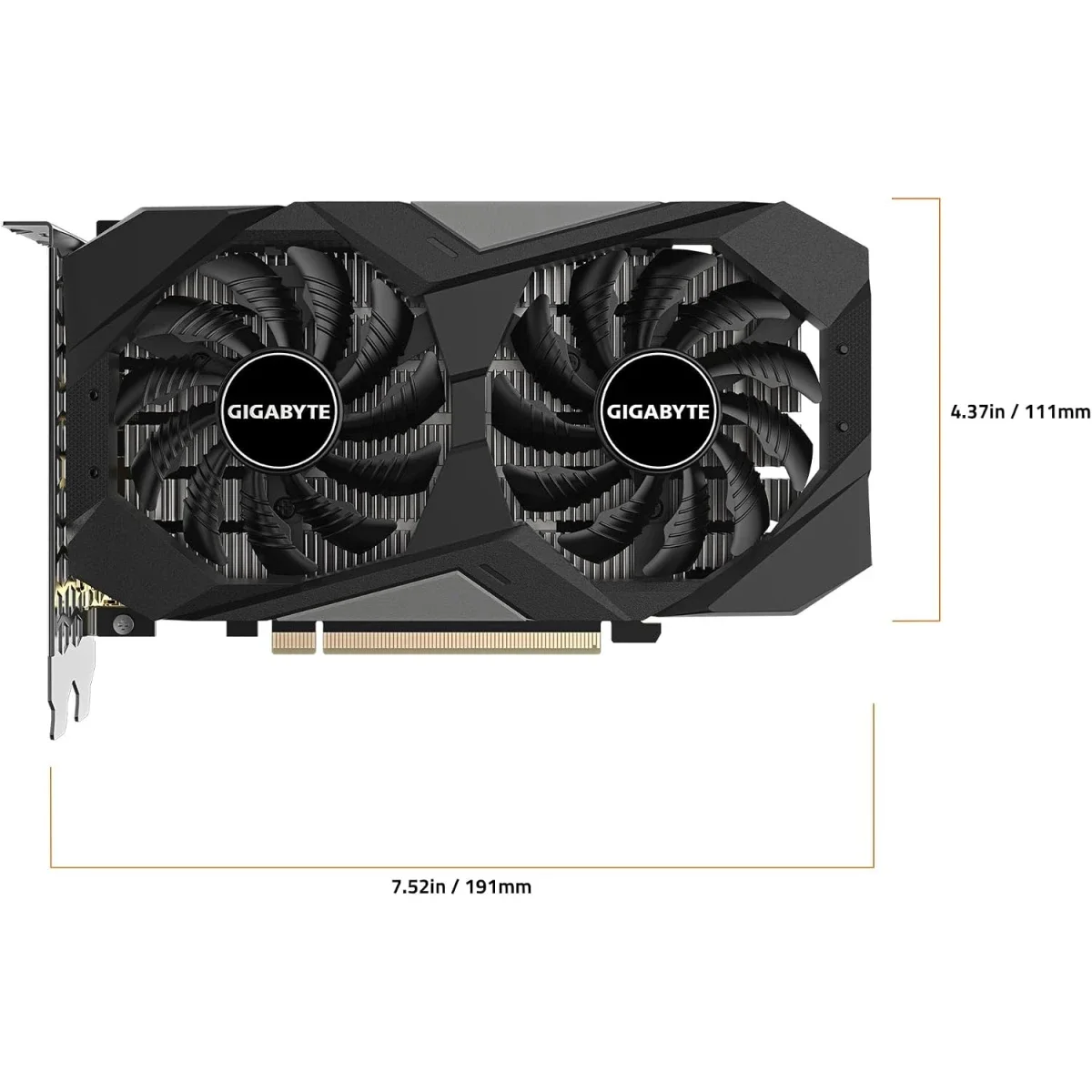 كرت شاشة GIGABYTE GeForce RTX 3050 WINDFORCE OC V2 6G بسعة 6GB GDDR6 - Image 6