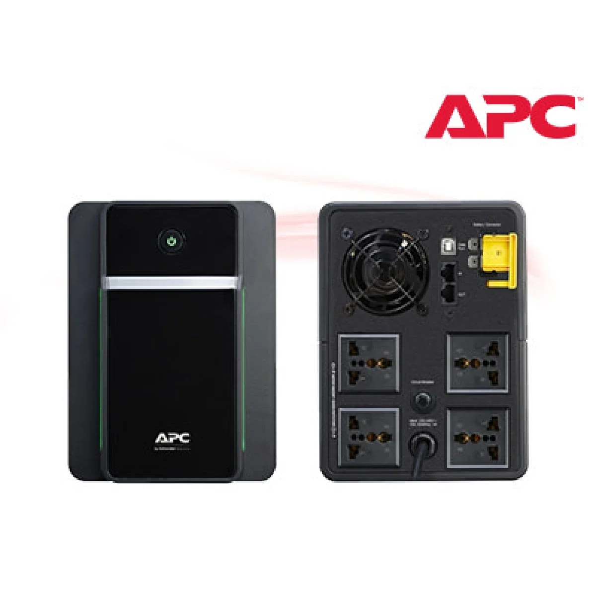 وحدة UPS APC BX2200MI-MS1 باك أب 2200 فولت أمبير 230 فولت مع AVR ومقابس عالمية