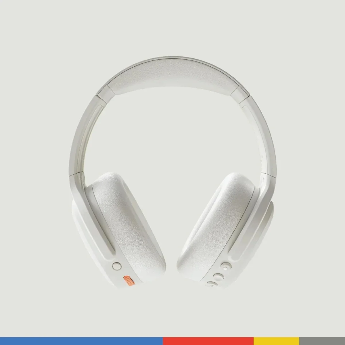 سماعات رأس Skullcandy Crusher ANC 2 لاسلكية بتقنية Bluetooth فوق الأذن مع باس قابل للتعديل - Bone - Thumbnail 4