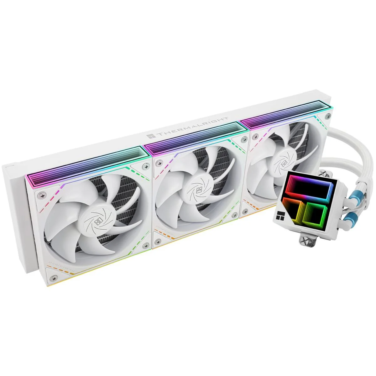 مبرد سائل للمعالج Thermalright Frozen Infinity 360 أبيض ARGB مع 3 مراوح TL-M12W
