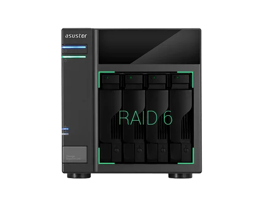 وحدة توسعة NAS Asustor AS6004U بأربع فتحات USB 3.0 تاور - Image 7