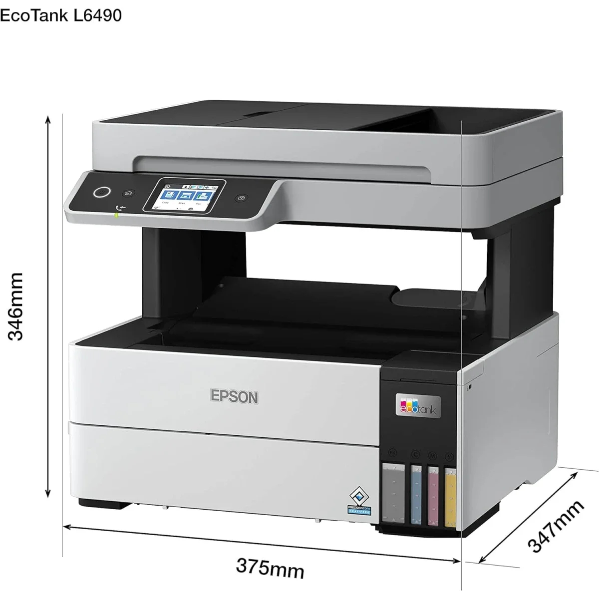 EPSON EcoTank L6490 Color All-in-One Wireless Inkjet Printer - Thumbnail 5
