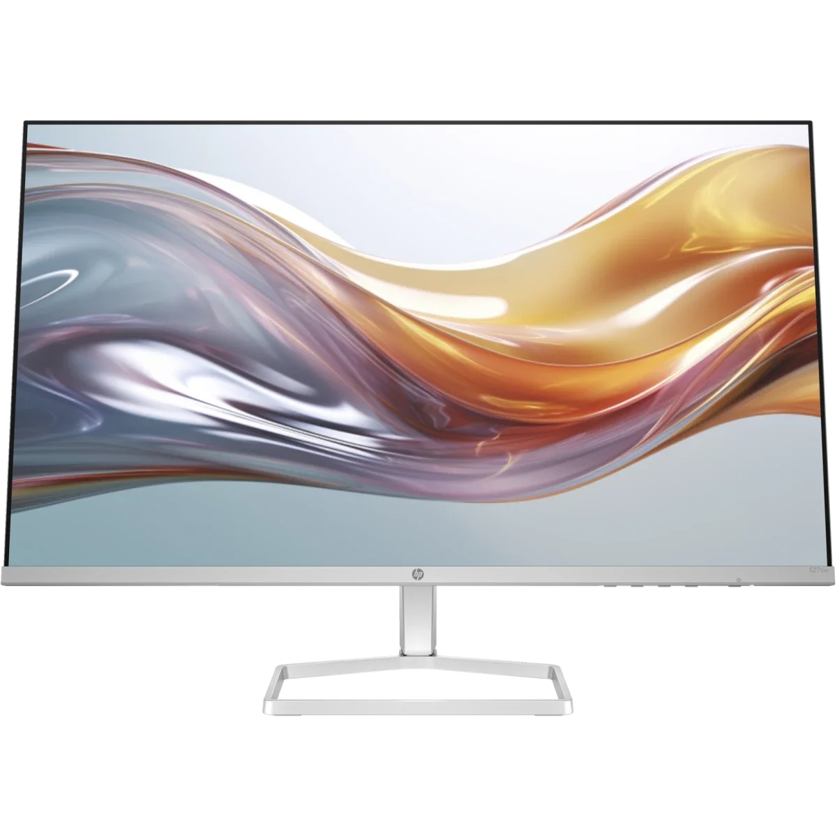 شاشة HP S5 527SW 27.0 إنش FHD بيضاء بتردد 100 هرتز مع 2 HDMI وVGA