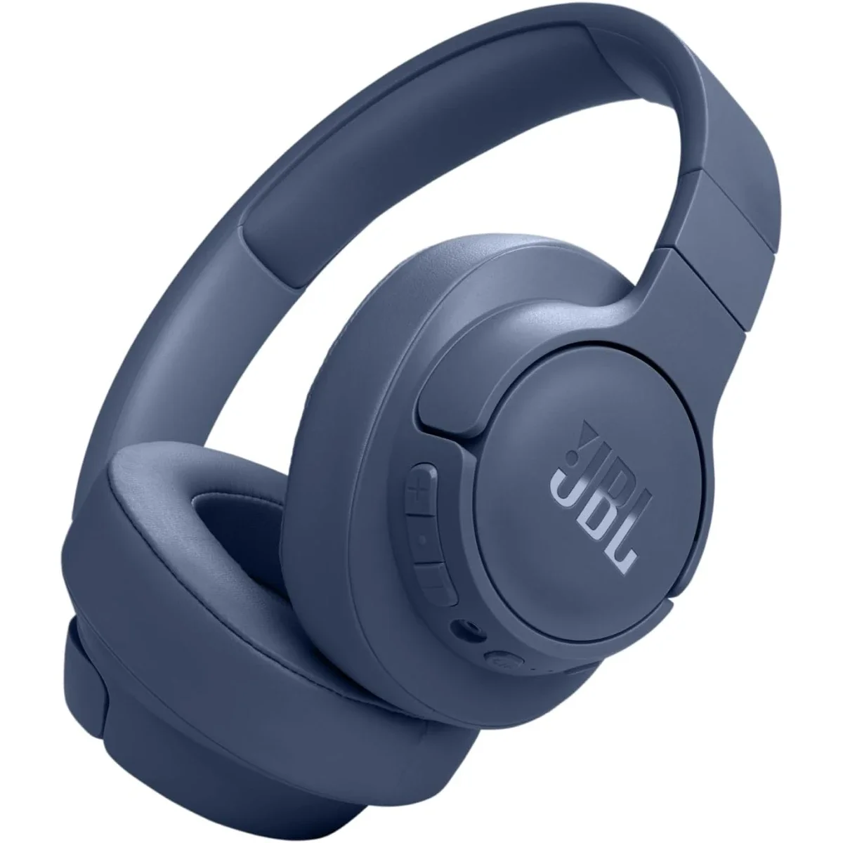 سماعات رأس JBL Tune 770NC فوق الأذن بتقنية إلغاء الضوضاء التكيفية وBluetooth، أزرق داكن - Thumbnail 6