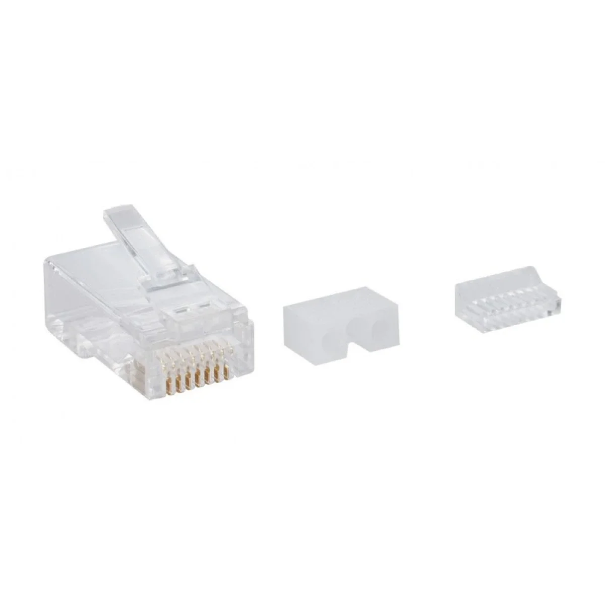 قوابس معيارية D-Link NPG-C61TRA501-100 Cat6 UTP RJ45، عبوة 100 قطعة