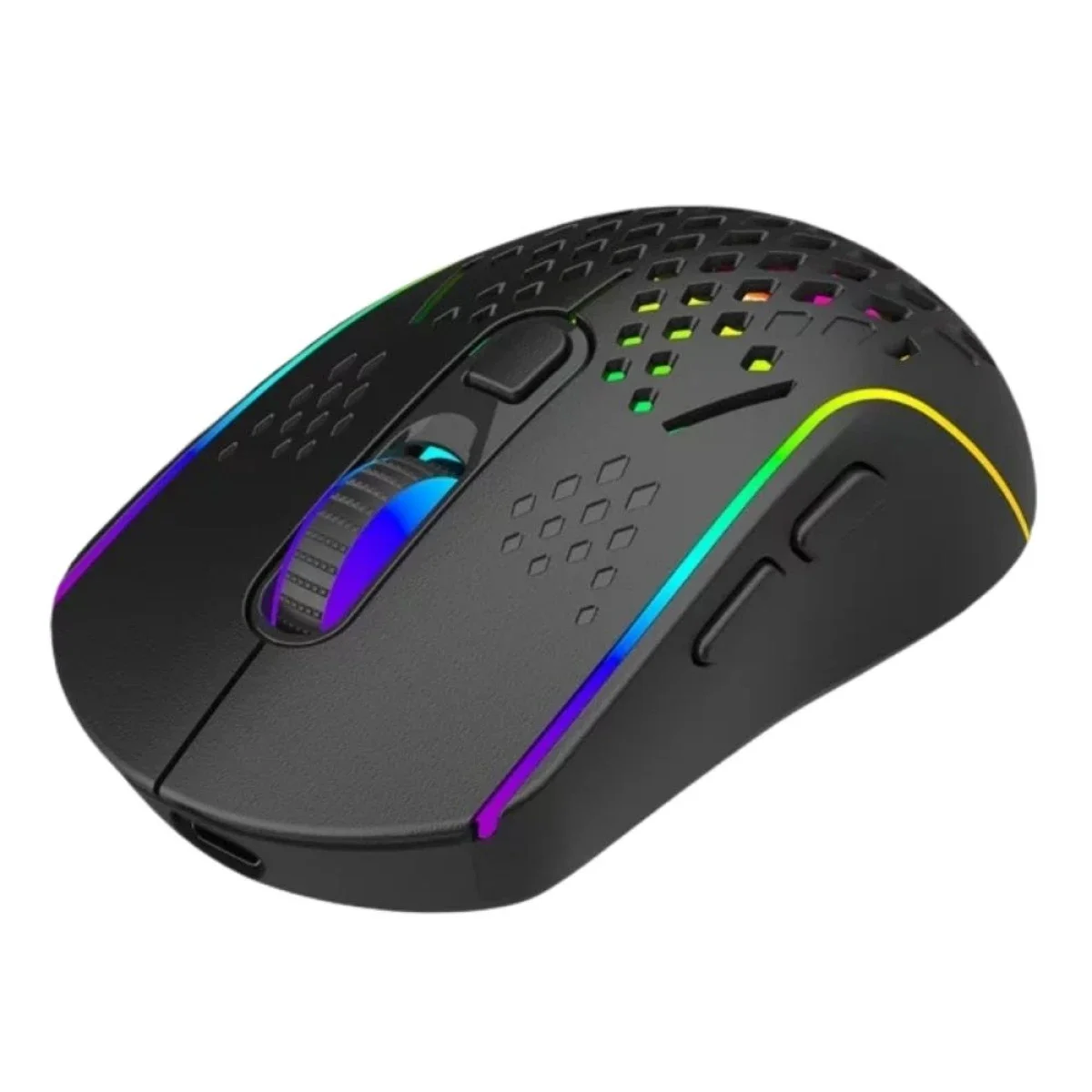 ماوس ألعاب لاسلكي Proove Gaming Buzz ثنائي الوضع 4800 DPI أسود WMBU00022401 - Thumbnail 5