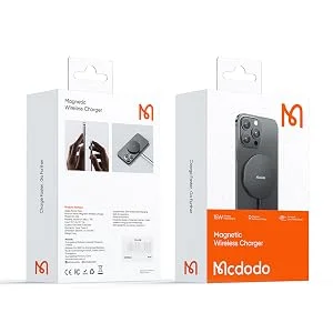 Mcdodo CH-4360 Magnetic Wireless Charger 15W, Ultra-Thin Black - Thumbnail 18