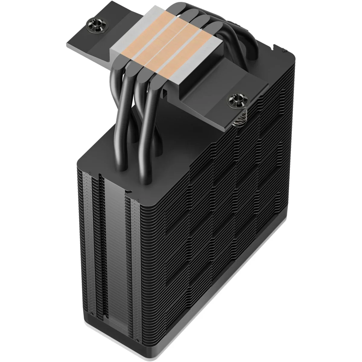 مبرد هوائي للمعالج DeepCool AG400 BK ARGB V2 بسرعة 2100 دورة في الدقيقة وتدفق هواء 75.89 CFM باللون الأسود - Image 4