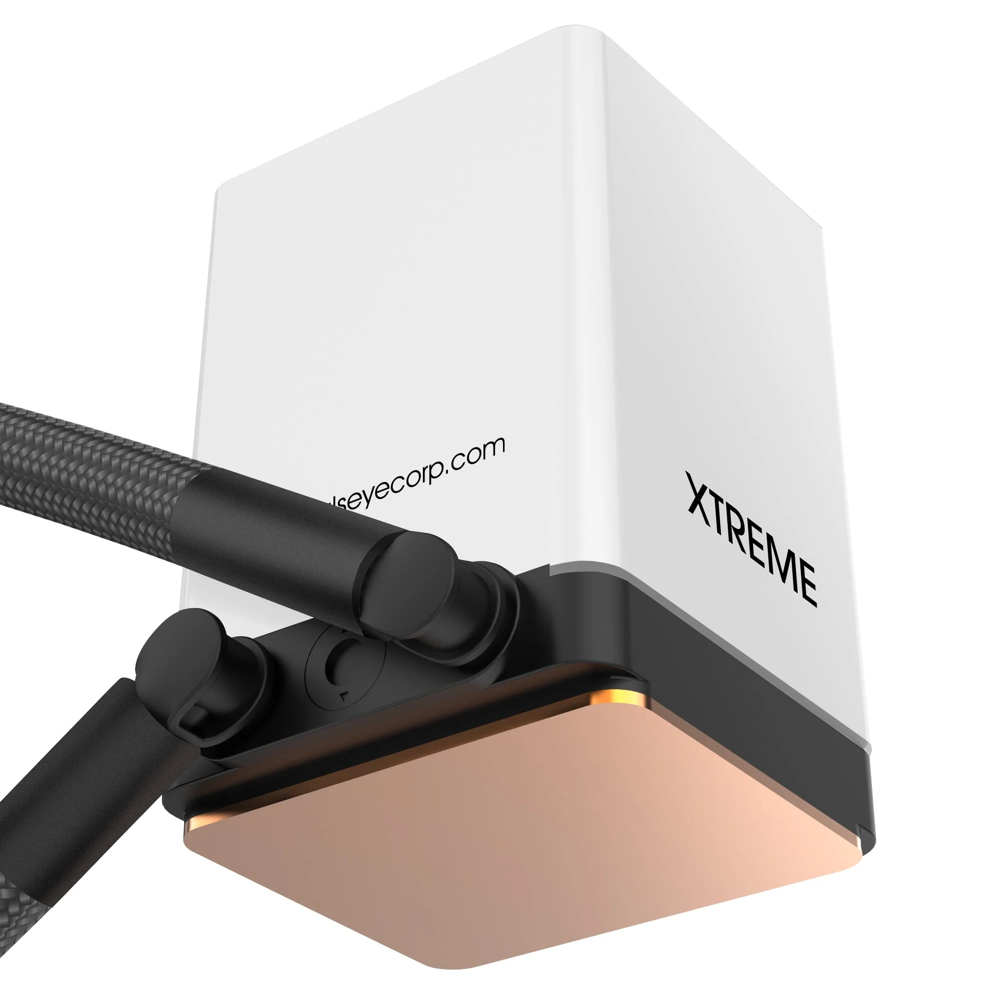 مبرد مائي ALSEYE X360 Xtreme AIO براديتر 360 مم ومراوح 120 مم، RGB، أبيض - Image 3