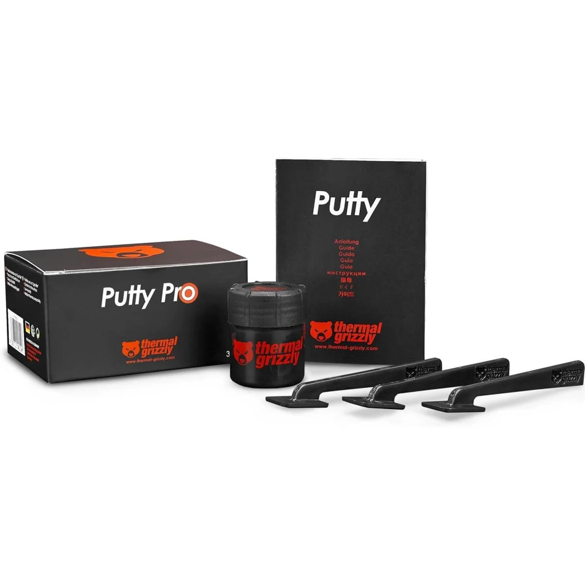 معجون حراري Thermal Grizzly Putty Pro عالي الأداء غير موصل كهربائياً 30 غ