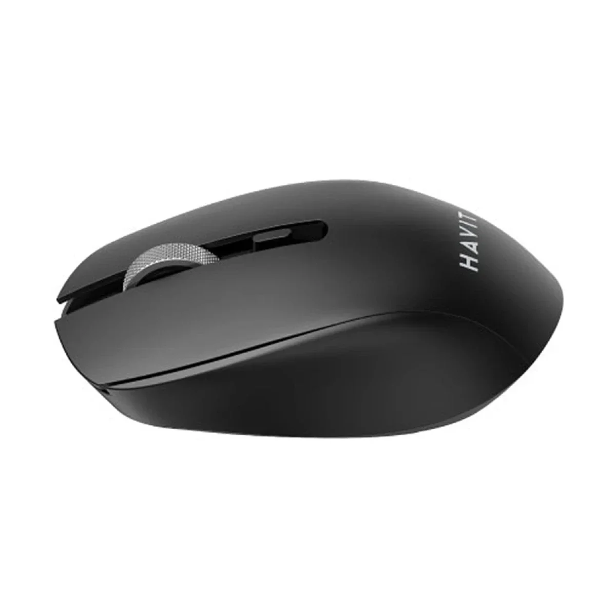 ماوس HAVIT MS51WB لاسلكي ثنائي الوضع مع بلوتوث ومستقبل 2.4GHz - أسود - Thumbnail 3
