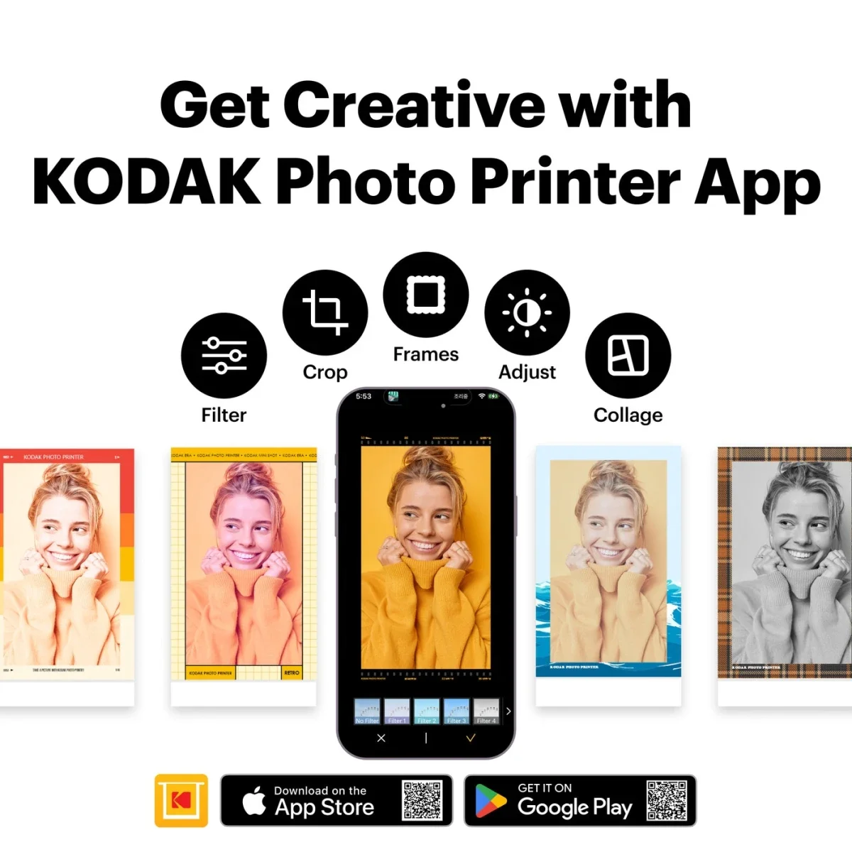 طابعة صور محمولة Kodak Mini 2 ERA M200 بتقنية بلوتوث - Image 10
