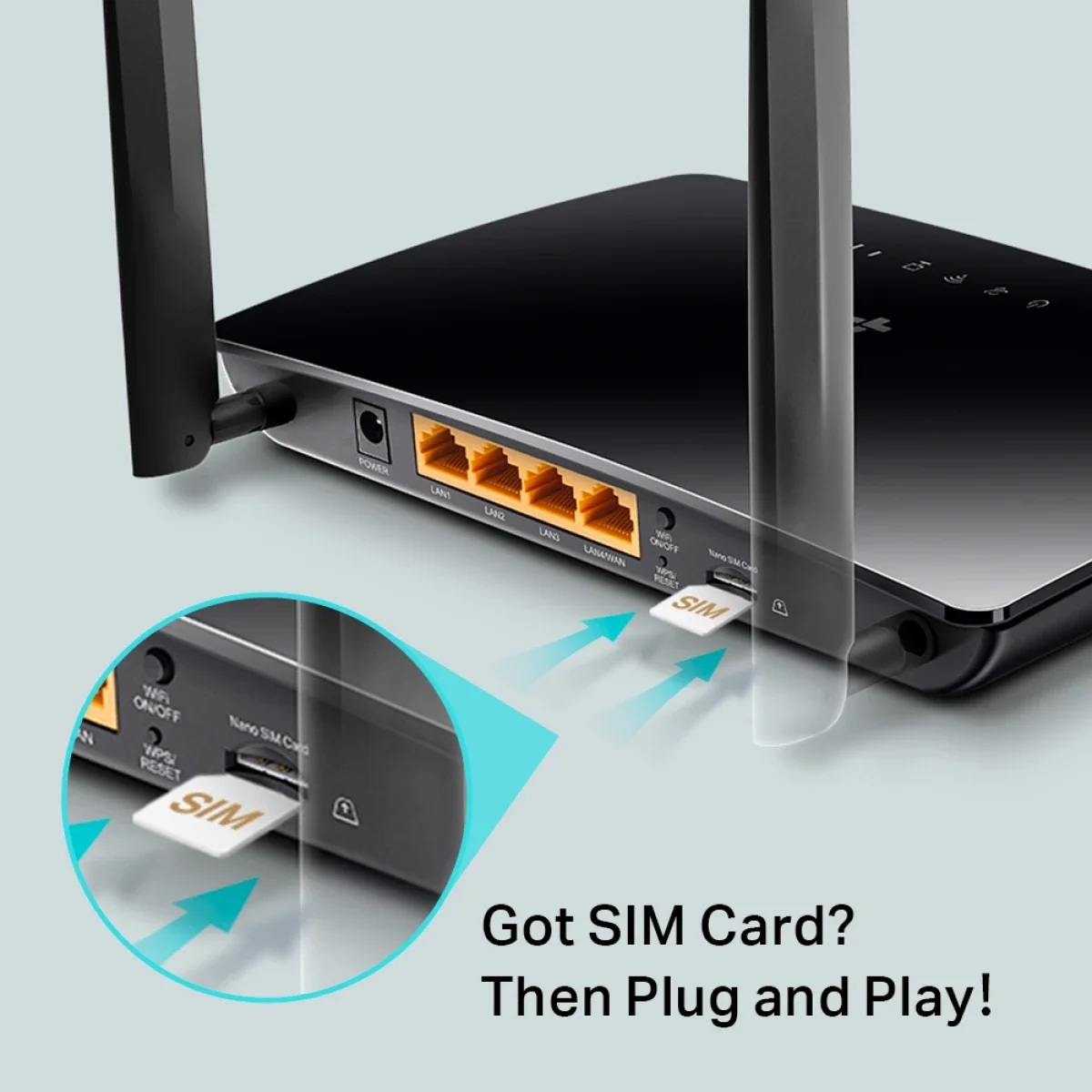 TP-LINK TL-MR6400 300Mbps Wireless N 4G LTE Router - Image 4