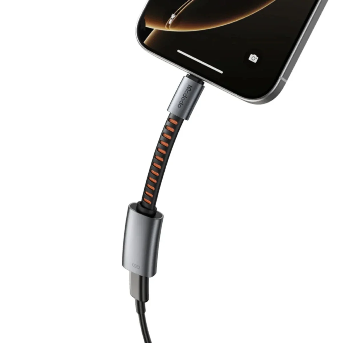 Mcdodo CA-4870 3-in-1 USB-C to Lightning Adapter Cable, 24W Fast Charging - Image 3