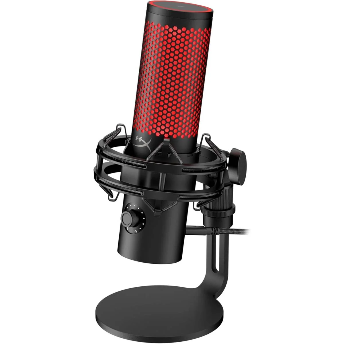 Hyper X QuadCast 2 USB Microphone for Gaming, Streaming & Podcasting - Black