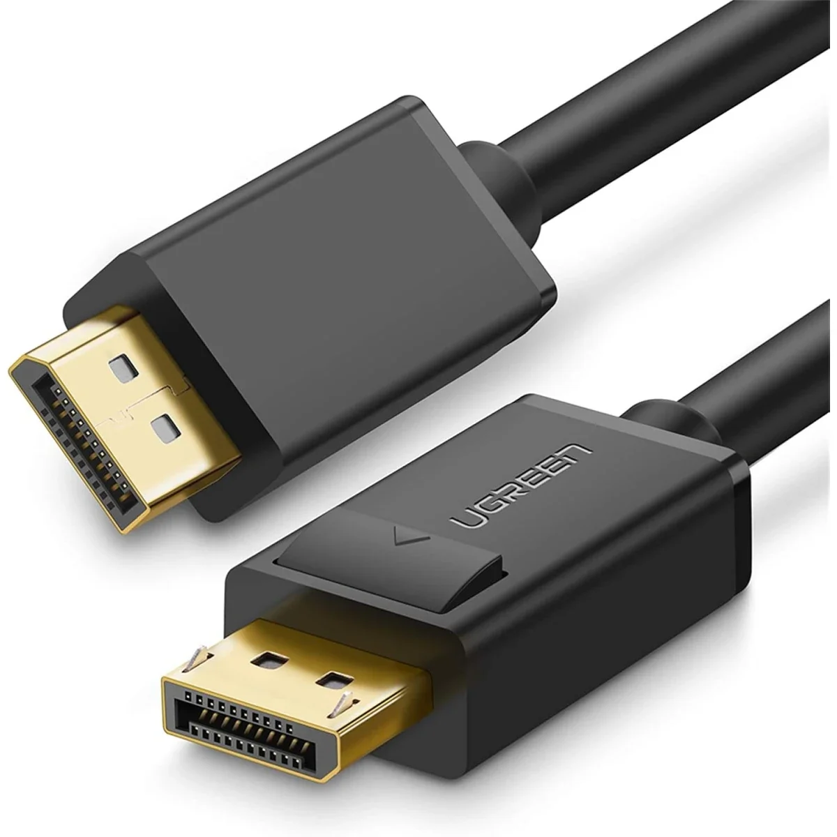 سلك DisplayPort إلى DisplayPort من Ugreen 1.2 بدقة 4K 60Hz بطول 2 متر أسود - Image 1