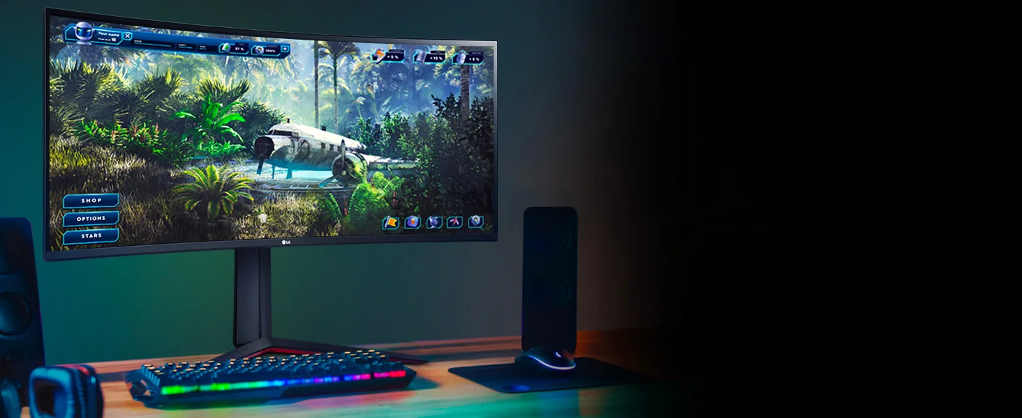 LG 34GP63A 34-Inch Curved UltraWide QHD Gaming Monitor, 160Hz, HDR10 - Thumbnail 10