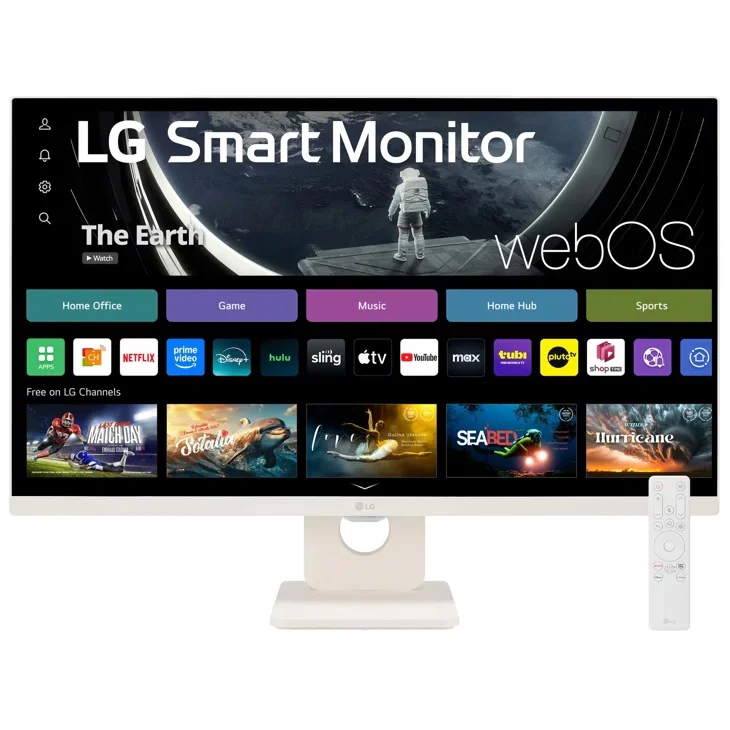 شاشة ذكية LG 27U511SA-W مقاس 27 إنش Full HD IPS بمعدل 100Hz مع webOS - Image 4