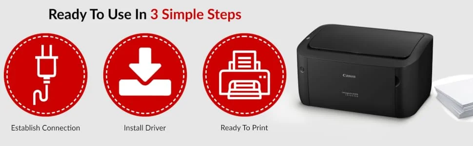 Canon imageCLASS LBP6030B Monochrome Laser Printer with USB - Thumbnail 14