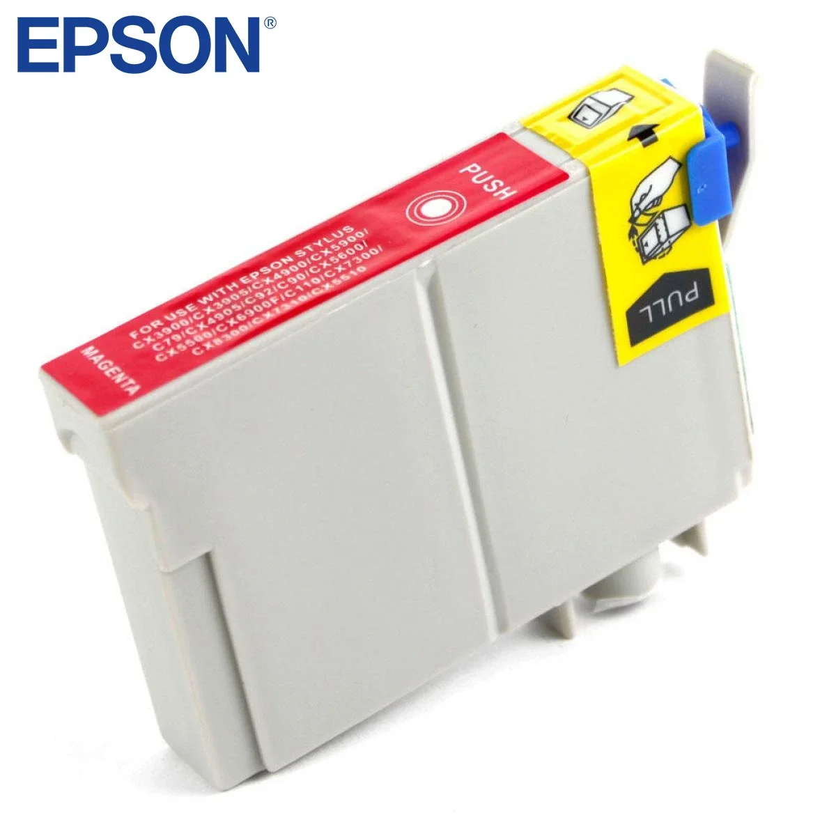 خرطوشة حبر EPSON T0733 أصلية باللون الأرجواني