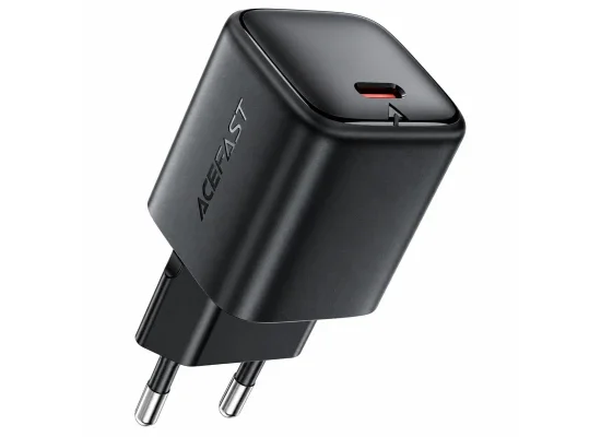 شاحن جداري ACEFAST A136 بقدرة 40 واط GaN USB-C بفيشة أوروبية، أسود - Image 11
