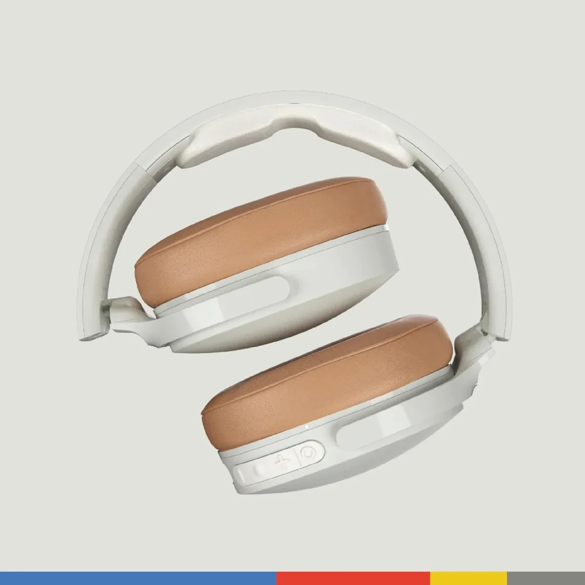 سماعات رأس فوق الأذن Skullcandy Hesh ANC لاسلكية بتقنية بلوتوث، 22 ساعة، Mod White - Thumbnail 4
